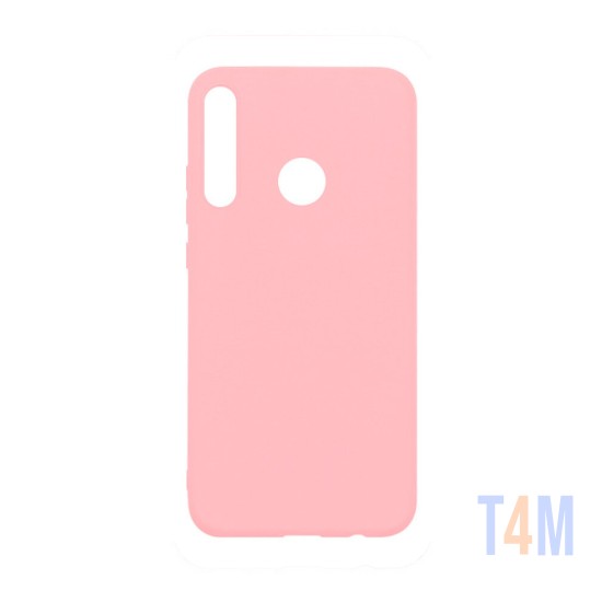 Silicone Case for Huawei P40 Lite E/Honor 9c Pink